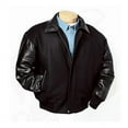 thumbnail image 1 of Burk'S Bay 5320-3L Large Wool and Premium Lamb Jacket in Black, 1 of 1