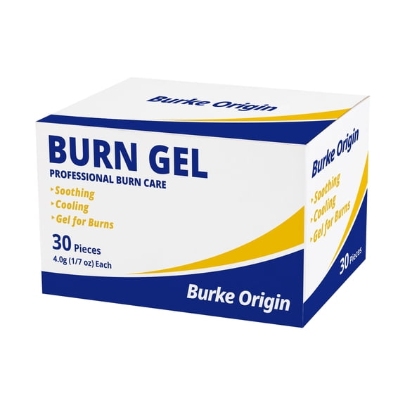 Burke Origin Burn Gel 4.0g Single-Use Packets 30ct , For Burn Treatment