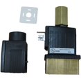 thumbnail image 1 of Burkert 6014 D 7/64 FKM BR Solenoid Valves Assy With Plug & Coil 12VDC 98104883, 1 of 2