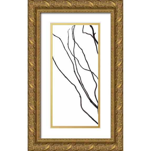 Burkhart, Monika 10x18 Gold Ornate Wood Framed with Double Matting Museum Art Print Titled - Viaggio dellanima