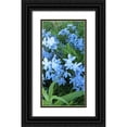 thumbnail image 1 of Burkhart, Monika 11x18 Black Ornate Wood Framed with Double Matting Museum Art Print Titled - Variations in Blue II, 1 of 4