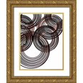 thumbnail image 1 of Burkhart, Monika 12x14 Gold Ornate Wood Framed with Double Matting Museum Art Print Titled - Intertwined II, 1 of 4