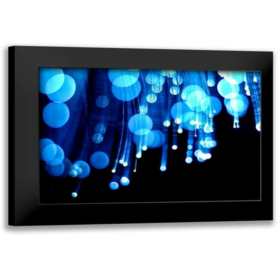 Burkhart, Monika 14x11 Black Modern Framed Museum Art Print Titled - Moon Drops IV