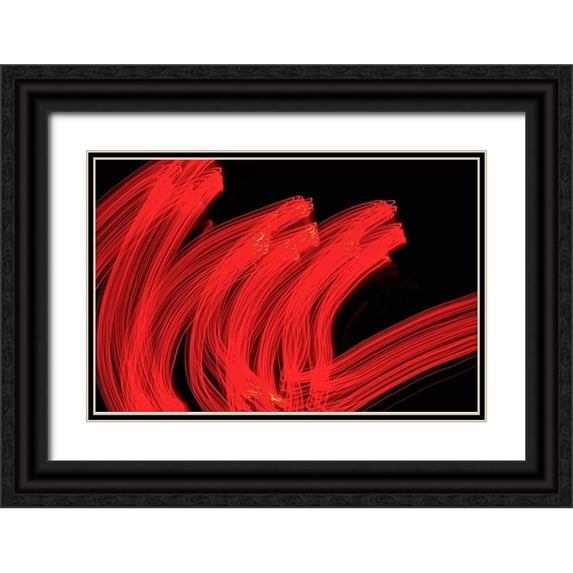 Burkhart, Monika 14x11 Black Ornate Wood Framed with Double Matting Museum Art Print Titled - High Velocity II