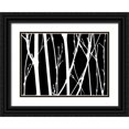thumbnail image 1 of Burkhart, Monika 14x11 Black Ornate Wood Framed with Double Matting Museum Art Print Titled - Reverse Silhouette II, 1 of 4