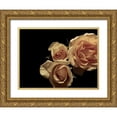 thumbnail image 1 of Burkhart, Monika 14x12 Gold Ornate Wood Framed with Double Matting Museum Art Print Titled - LEssence de la Rose I, 1 of 4