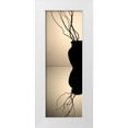 thumbnail image 1 of Burkhart, Monika 14x32 White Modern Wood Framed Museum Art Print Titled - Still Life Reflections III, 1 of 4