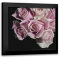 thumbnail image 1 of Burkhart, Monika 15x15 Black Modern Framed Museum Art Print Titled - Moonlight and Roses I, 1 of 5