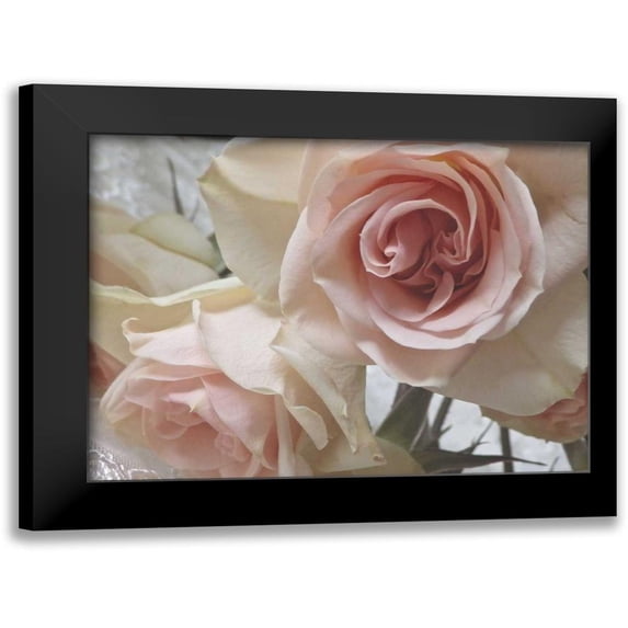Burkhart, Monika 24x19 Black Modern Framed Museum Art Print Titled - Summer Romance II