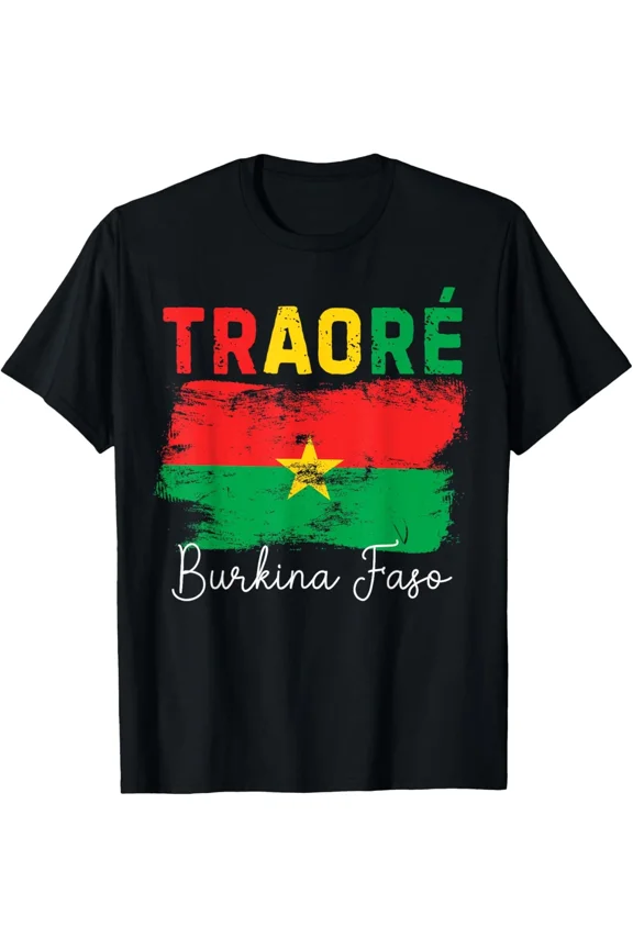Burkina Faso For Ibrahim Traoré Thomas Sankara Supporter New H28470 T-Shirt, for Men and Women, Up to Size 5XL