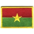 thumbnail image 1 of Burkina Faso Rectangular Patch, 1 of 1