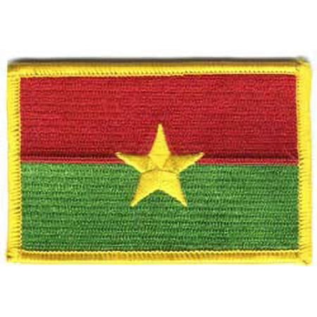 Burkina Faso Rectangular Patch