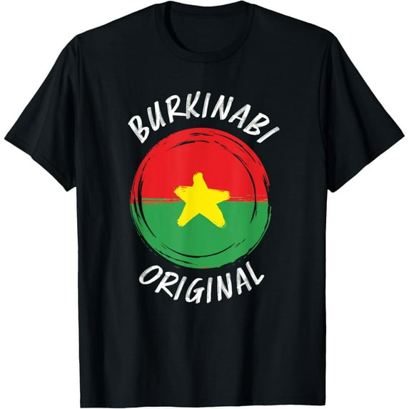 Burkinabé Original Shirt Burkina Faso Flag Shirt | Burkinabé T-Shirt