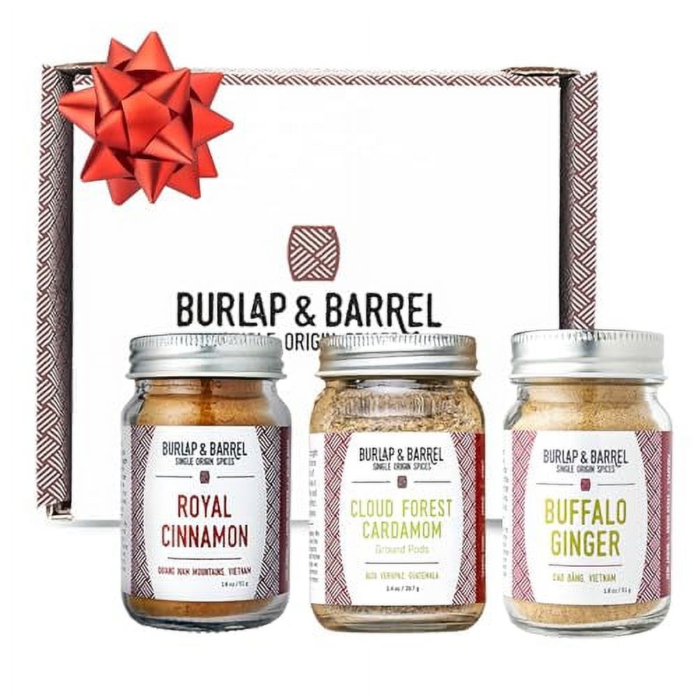 Burlap & Barrel 3pk Sweet Spice Set As seen on Shark Tank! 3 Full