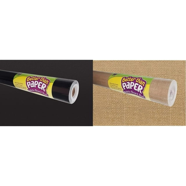 Burlap Better Than Paper Bulletin Board Roll
