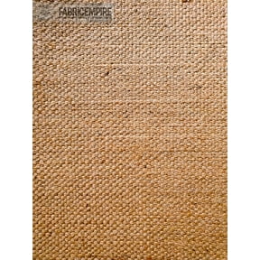 Burlap Canvas Natural Fiber BASKET Weave Carpet Fabric / 62" Wide / Sold by the yard