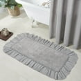 thumbnail image 1 of Burlap Dove Grey Bathmat 27x48, 1 of 11