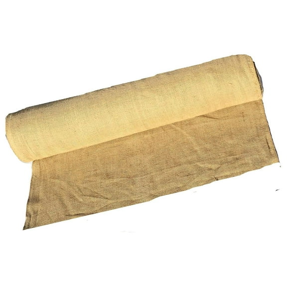 Burlap Fabric Roll 30ft | 34-36 Inch x 10 Yards | 10 Ounces | Weed Barrier | Plant Cover | Garden Netting | Wedding Burlap