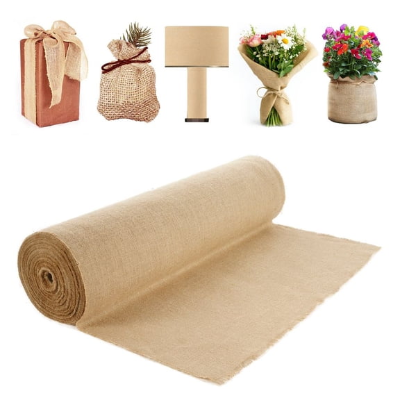 Burlap Fabric Roll Burlap Tree Wrap 36 in x 150 ft for Crafts & Plants