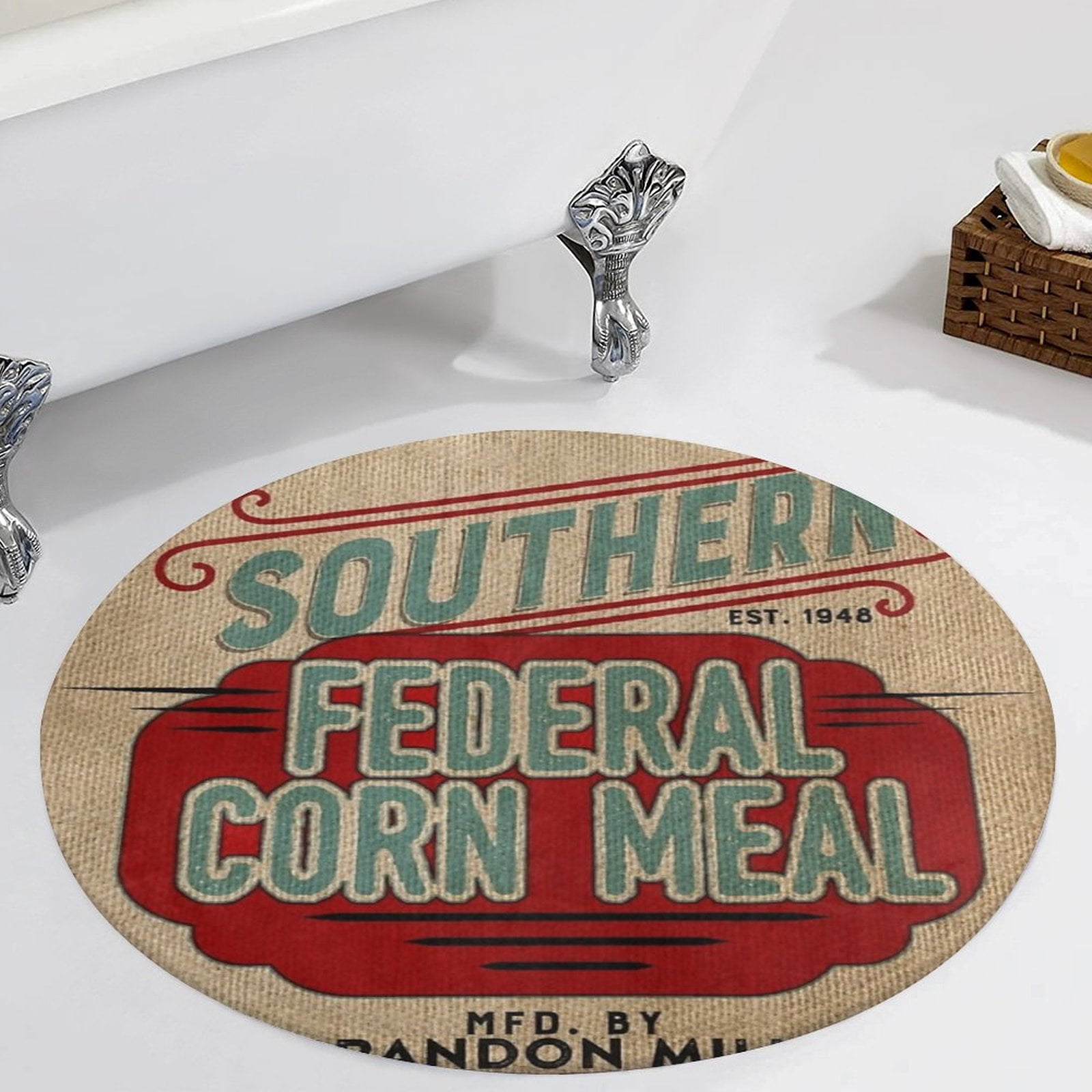 burlap-grain-sack-feed-sack-vintage-style-graphics-round-carpet-circle