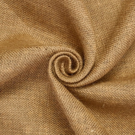 Burlap Gunny Hessian 100% Natural Sustainable Jute 60/61" Fabric By The Yard - Khaki
