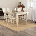 thumbnail image 1 of VHC Brands Burlap Natural Chindi/Rag Rug 60x96, 1 of 6