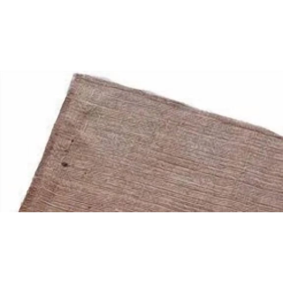 Burlap Fabrics Burlap Overlay with Finished Edge - 24 x 24 Inch Natural Rustic Square