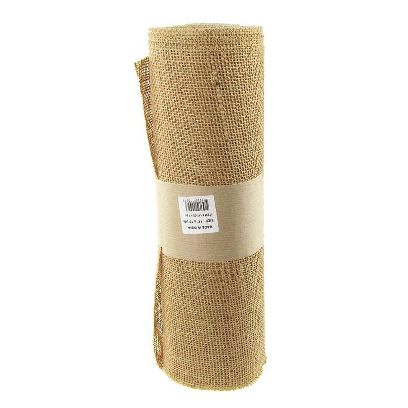 4 Inch 10 oz Burlap Roll- Natural Burlap 4 inch wide - Burlap Fabric –