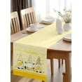 thumbnail image 1 of Burlap Table Runner 120 Inches Long, Summer Lemon Dwarf Non-Slip Kitchen Table Runners for Dining Room Everyday Use Party Table Decorations Pastoral Farm Harvest, 1 of 9