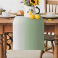 thumbnail image 1 of Burlap Table Runner 36 Inches Long,Spring Gradient Simplistic Non-Slip Kitchen Table Runners for Dining Room Everyday Use Party Table Decorations Simple Sage Green White Ombre, 1 of 9