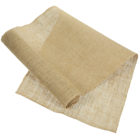 Burlap Table Runner Cloth Tablecloths Rustic Hessian for Coffee Linen Farmhouse Runners