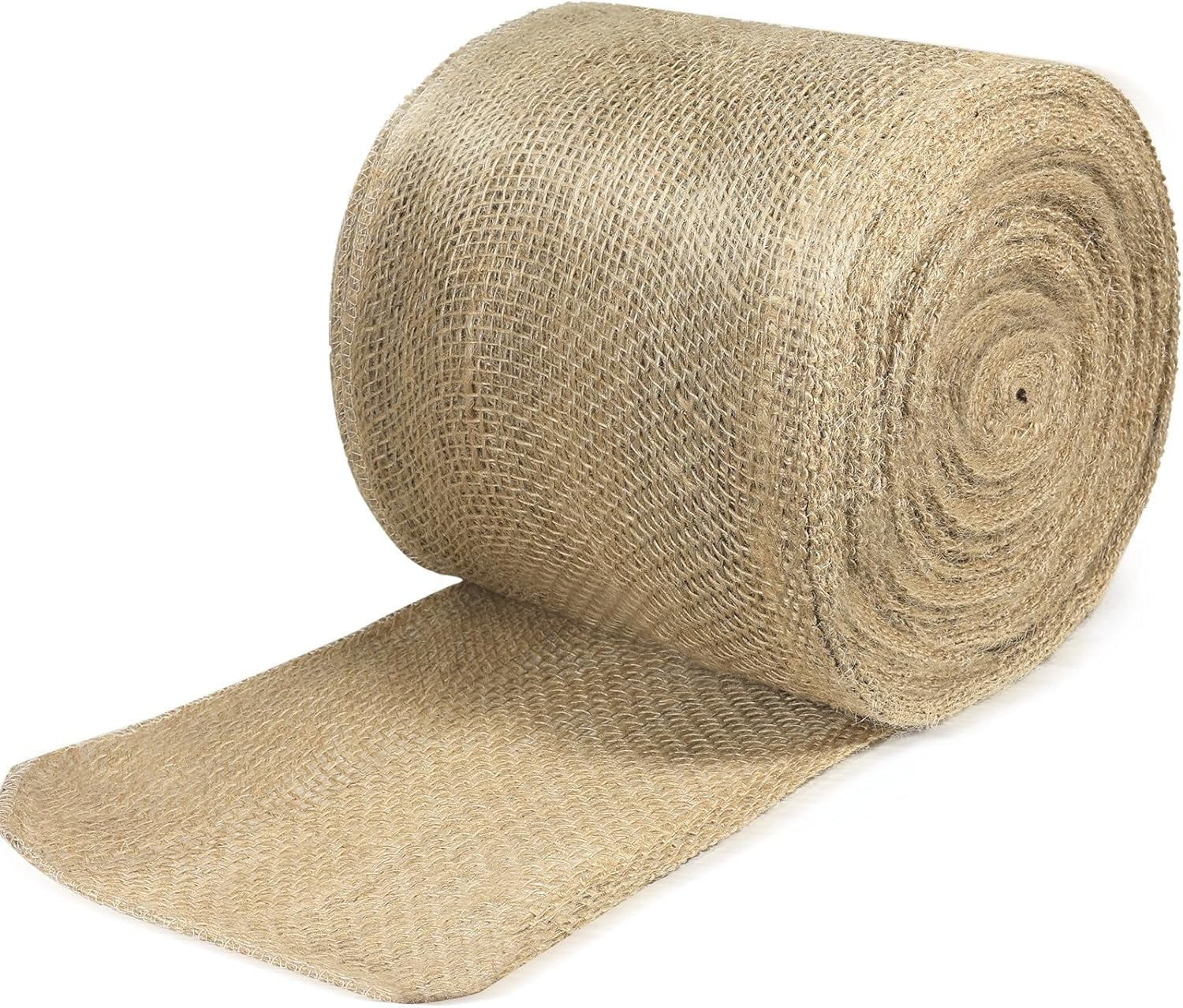 14\" X30 Feet Burlap Roll Natural Gardening Burlap Fabric, Burlap Table Runner High Density Jute Fiber Material For Decorations, Center Pieces For Home, Rustic Party Décor