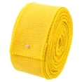 thumbnail image 1 of Burlap Wired Ribbon, 1-1/2 Inch x 10 Yards Yellow Fabric Ribbon Roll, Wire Edge Ribbon Decor, 1 of 5