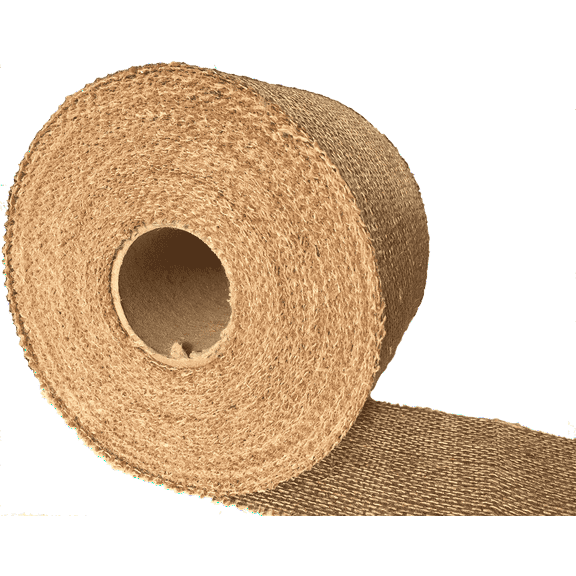 Burlapper 4-inches x 10 Yards Jute Burlap Ribbon Roll, 12 oz Decorator Fabric