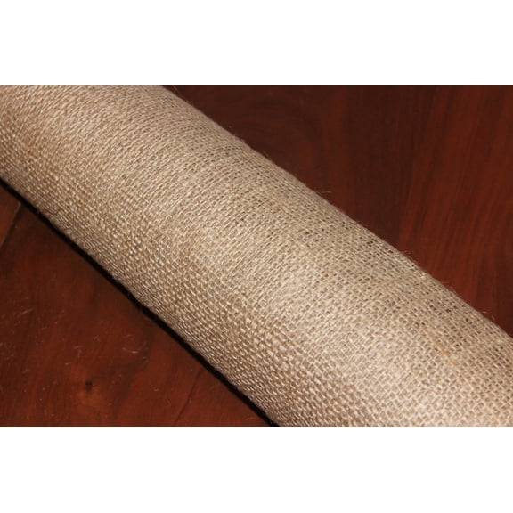 Burlapper 40-Inch x 10-Yard Burlap Fabric, Plain, Wedding