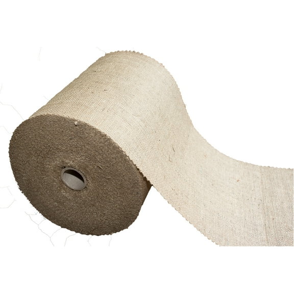 Burlapper Burlap 14 Inch x 50 Yards Runner, Eco-Friendly Natural Jute Roll