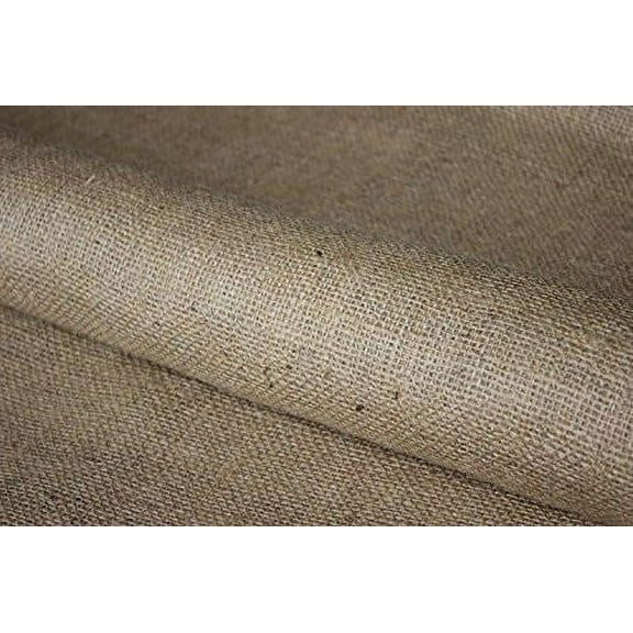 Burlapper Burlap Jute Fabric, 40 Inch x 5 Yards, 12 oz Decorator Quality