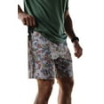 thumbnail image 1 of Burlebo Men's Everyday Shorts (Driftwood Camo - Grey, X-Large), 1 of 2