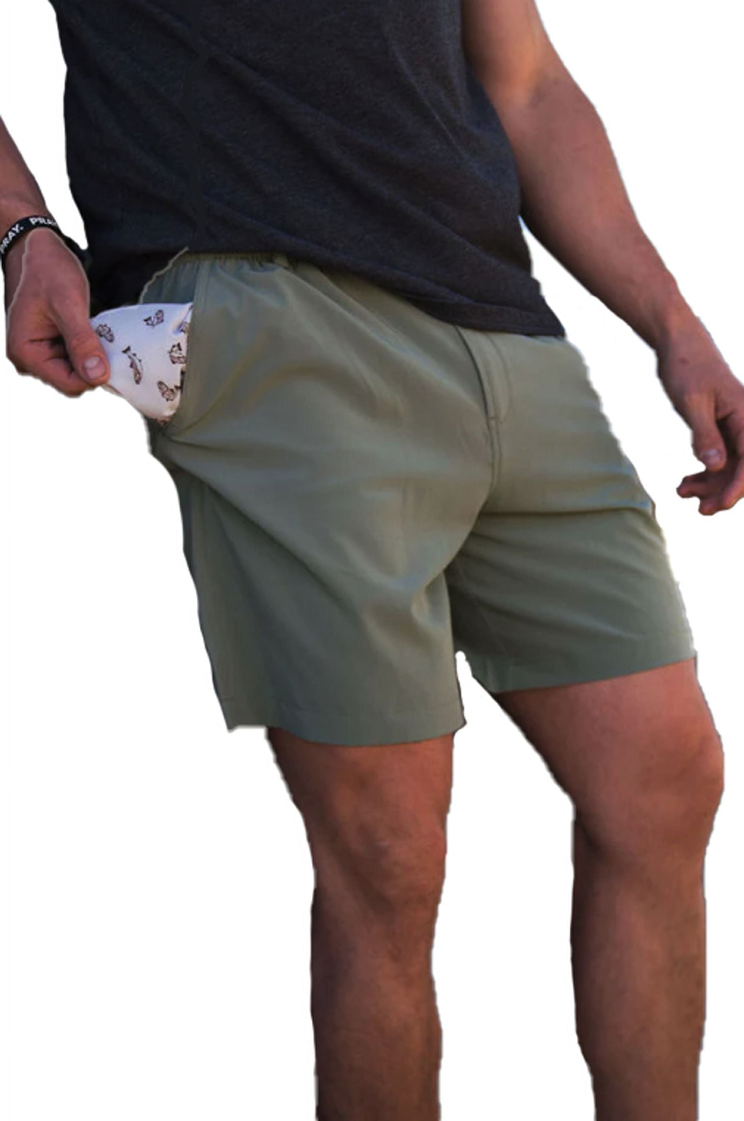 Burlebo Everyday Shorts Sage main image 1