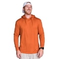 thumbnail image 1 of Burlebo Men's Long Sleeve Hoodie Sweatshirt (Orange, Large), 1 of 2