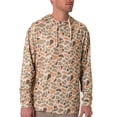 thumbnail image 1 of Burlebo Men's Long Sleeve Hoodie Sweatshirt (Venado Camo, XX-Large), 1 of 6