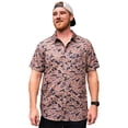 thumbnail image 1 of Burlebo Men's Performance Short Sleeve Button Up Shirt (Gauge Camo, XX-Large), 1 of 4