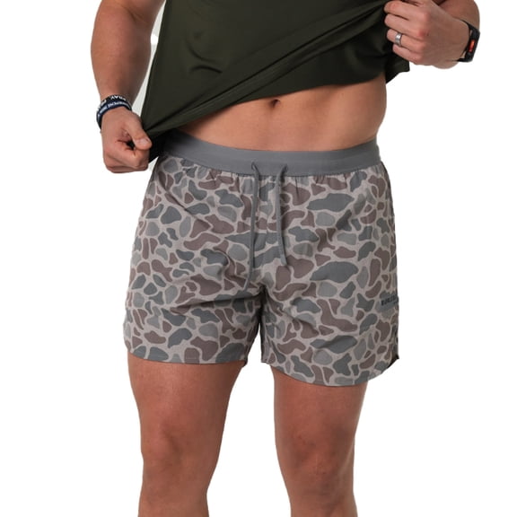 Burlebo Men's Running Shorts With Built-in Liner