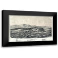 thumbnail image 1 of Burleigh 18x13 Black Modern Framed Museum Art Print Titled - Altamont New York - Burleigh 1889, 1 of 5