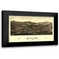 thumbnail image 1 of Burleigh 18x13 Black Modern Framed Museum Art Print Titled - Huntington Massachusetts - Burleigh 1886, 1 of 5