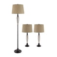 thumbnail image 1 of Burleigh Lamp Set (Set of 1 Floor and 2 Table Lamps), 1 of 3