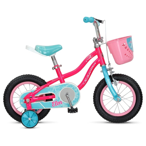 Schwinn Elm Kids Bike, 12-Inch Wheels, Single Speed, Ages 2-4, Pink