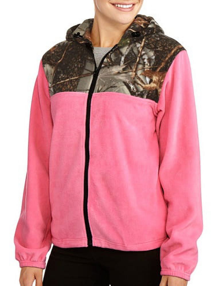 Burley Girl Women's Camo Fleece Hoodie