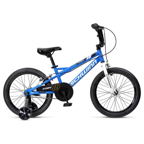Schwinn Koen Kids Bike, 18-Inch Wheels, Single Speed, Ages 5-9, Blue