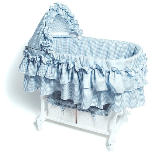 Burlington Baby with Blue Gingham Liner